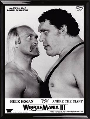 WWE Wrestlemania 3 (1987) PPV