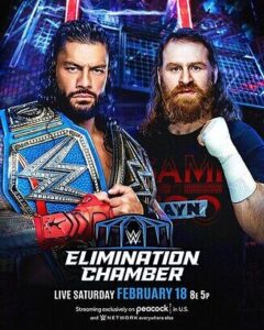WWE Elimination Chamber 2023 PPV 2/18/23 February 18th 2023