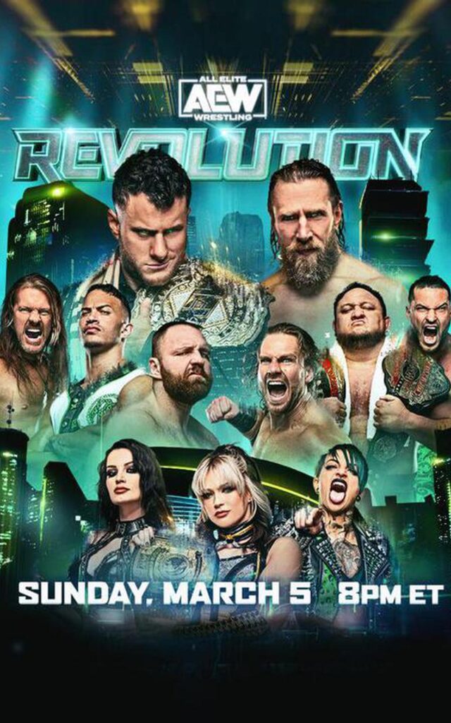 AEW Revolution 2023 Live PPV Pay Per View 3/5/23 March 5th 2023