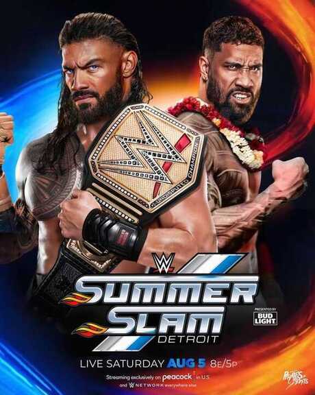 WWE Summerslam 2023 Live PPV 8/5/23 August 5th 2023