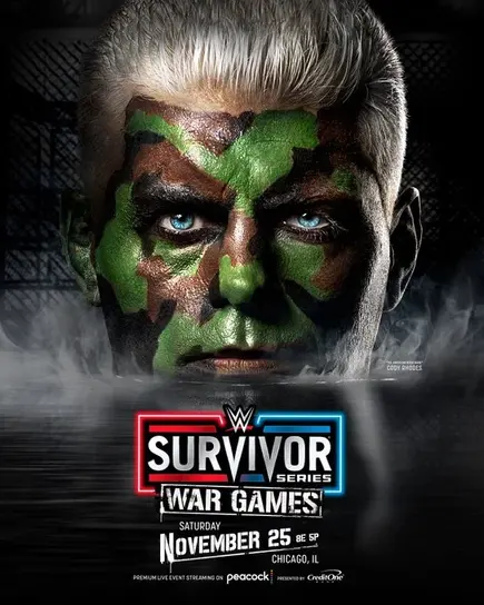 WWE Survivor Series WarGames 2023 PPV Live 11/25/23 November 25th 2023