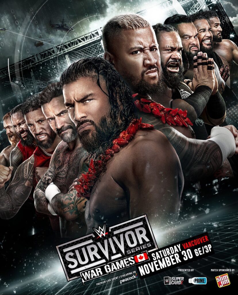WWE Survivor Series 2024 WarGames PPV Live 11/30/24 November 30th 2024