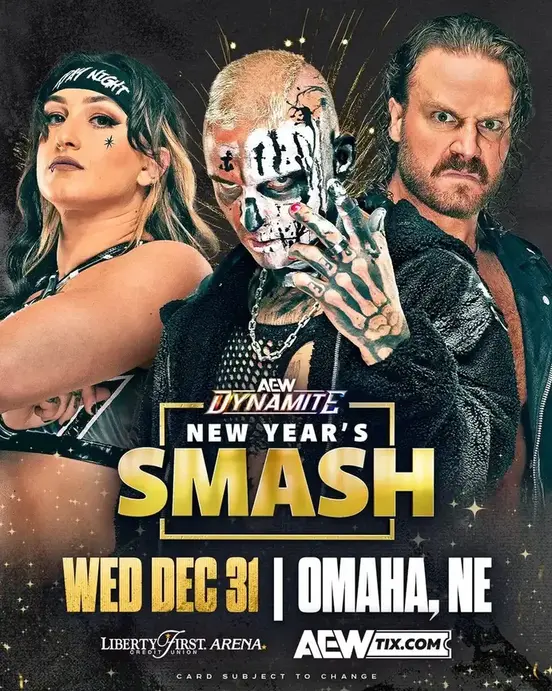 AEW Dynamite New Year’s Smash 2025 Live 12/31/25 December 31st 2025